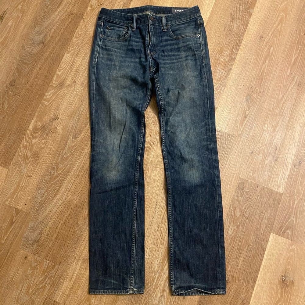 Bonobos The Blue Jean Slim Fit Size 30x34 | Denim Stretch Dark Wash 5 Pocket